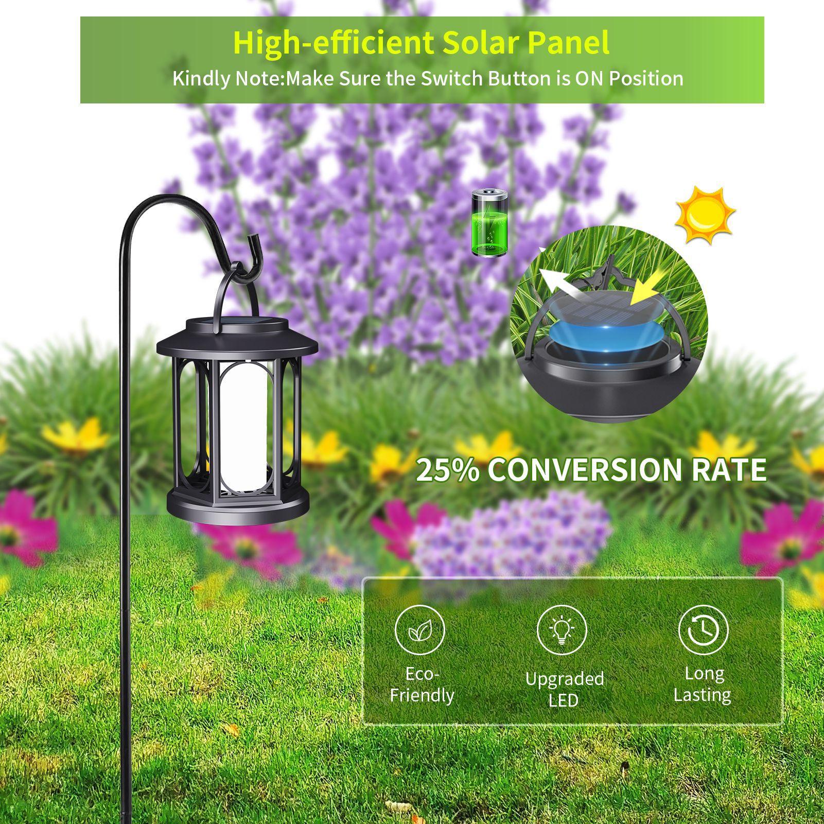 Neu Solar Outdoor Nacht Garten Anhänger Flamme Landschaft Beleuchtung Straße Rasen Licht_voghion.com