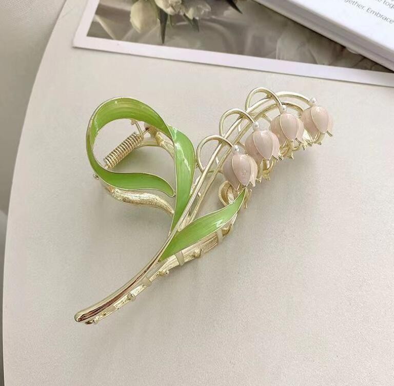 Women's Gender IG Style Women's Flower Alloy Hair Claws