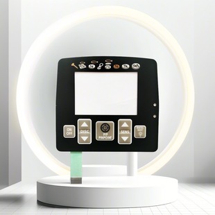 Metal Detector Film Button Surface Digital Display Temperature Control Speed Adjustment Button Panel Membrane Switch Panel