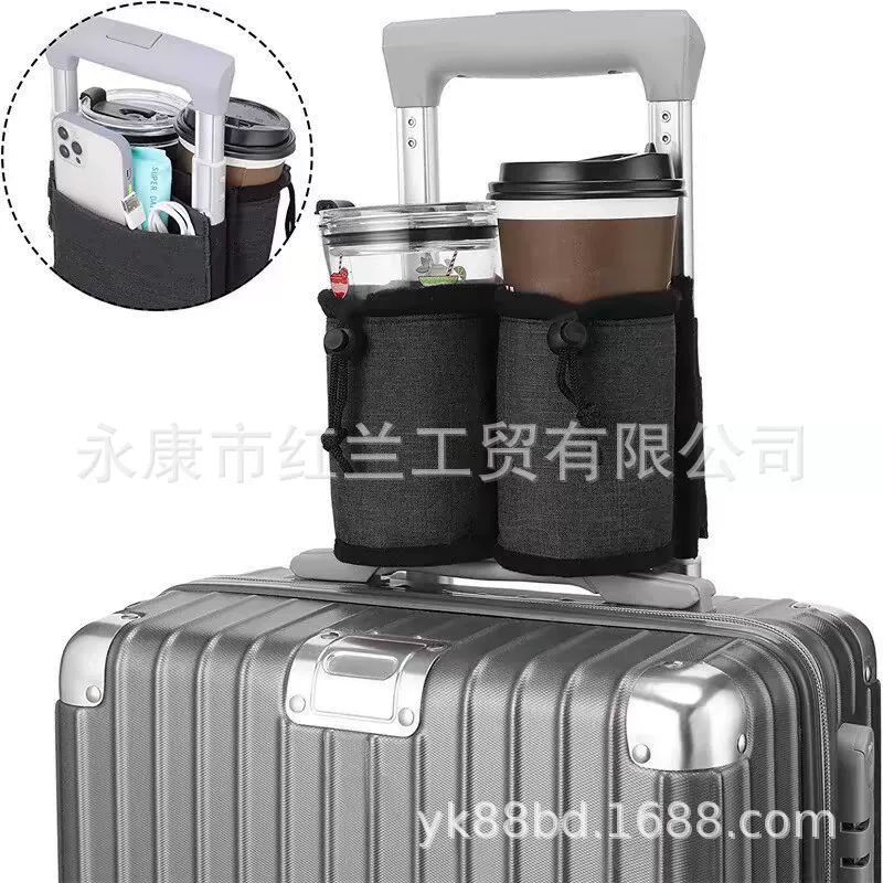 Amazon горячий чемодан для путешествий подстаканник для путешествий Набор для хранения напитков на открытом воздухе Складной портативный
