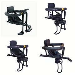 跨境自行車座椅餐椅電動車前置座椅兒童座椅寶寶座椅單車小孩座椅