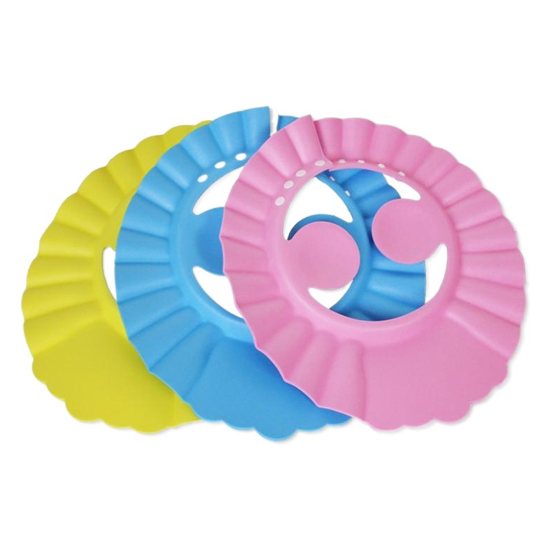 Factory Thickened Children's Shampoo Cap Baby High Elastic Adjustable EVA Shower Cap Baby Shampoo Cap