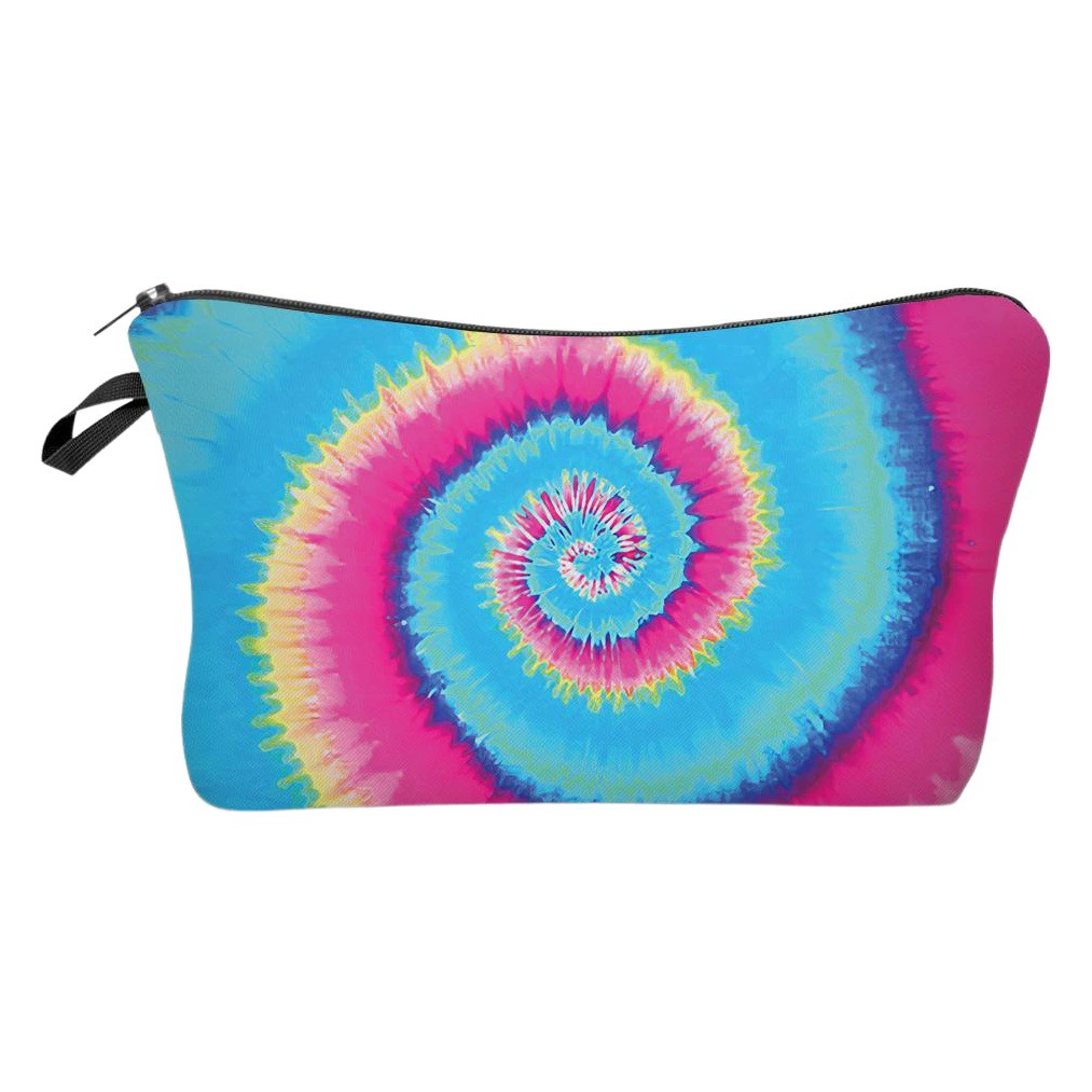 Amazon Новый Макияж сумка Tie-Dye клецки Косметическая сумка Многофункциональная сумка для подушек Европейская и американская косметическая сумка