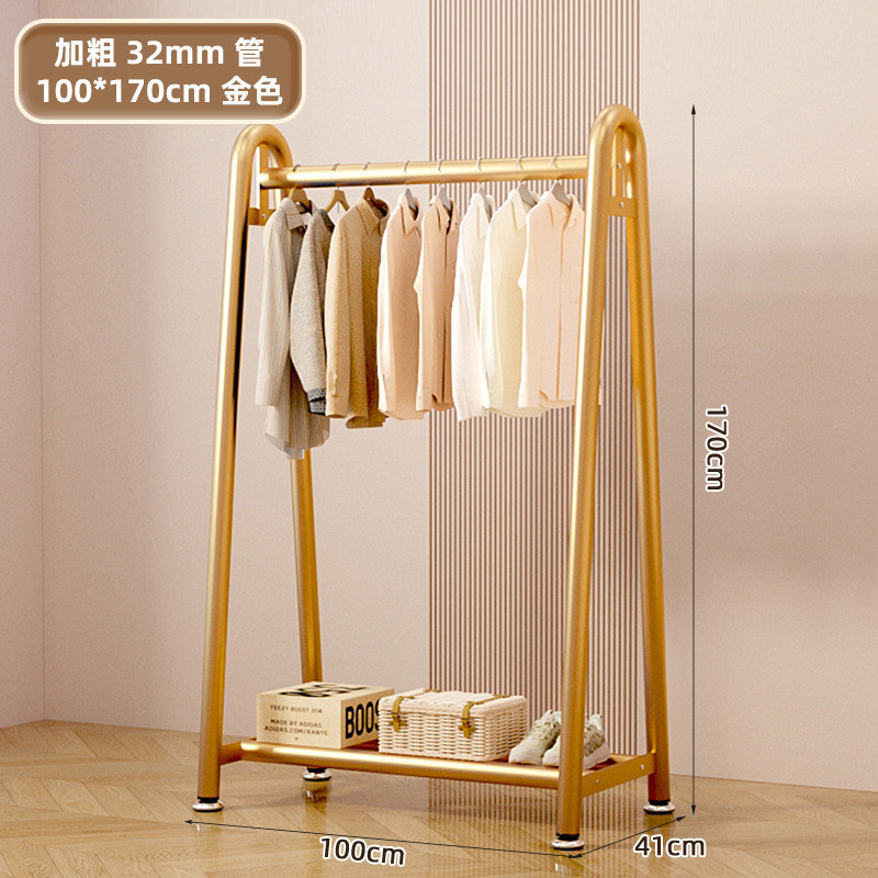 걱정 없는 애프터 서비스丨빅맥 3.2CM 두꺼운 파이프 직경丨럭셔리 골드-바닥을 걸레질하지 않고 높게 [100CM*170CM] 단일 레이어 모델