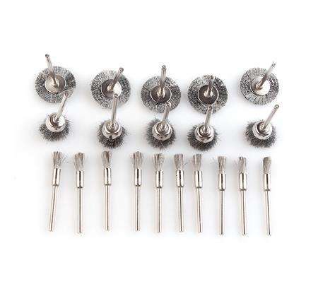 Cepillo de alambre de 20 piezas