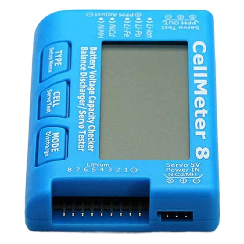 CellMeter 8 AOK 8s Электрический Дисплей тест рулевого механизма узкочастотный тестер рулевого механизма разрядник батареи