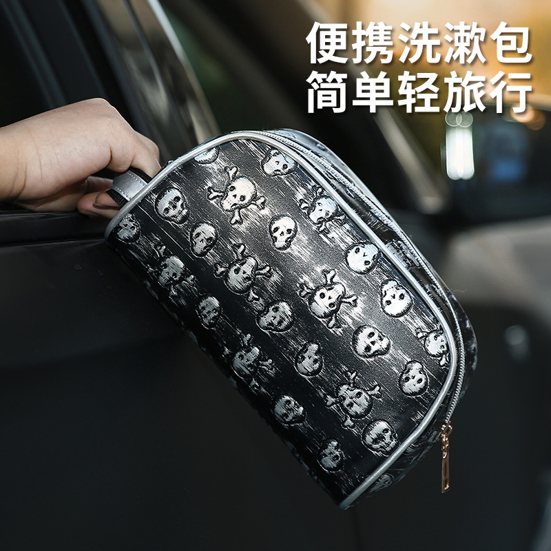 Hombres impermeable de gran capacidad bolsa de lavado portátil ins estilo de alto sentido nuevo maquillaje suministros de viaje bolsa de almacenamiento