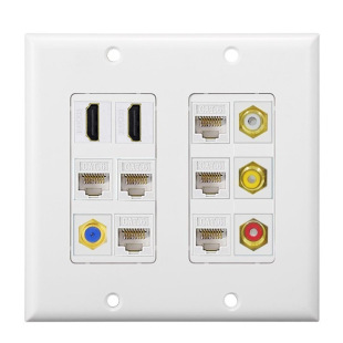 Category Six Kerca Tv Ne Coaxial 3 High-Definition American Network Panel Yshdmito Head Multimedia F