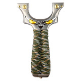 奇策 Монстр из нержавеющей стали с плоскими резинками, металлическая рогатка