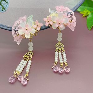 Children palaeowind hanfu hair flowers fringe the costume tire girls clothing best match super fairy clip to the clamp