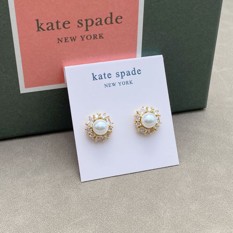 Tweed Style Natural Freshwater Pearl Earrings, Retro and Exquisite 8mm Steamed Bun Pearl Earrings, French Earrings