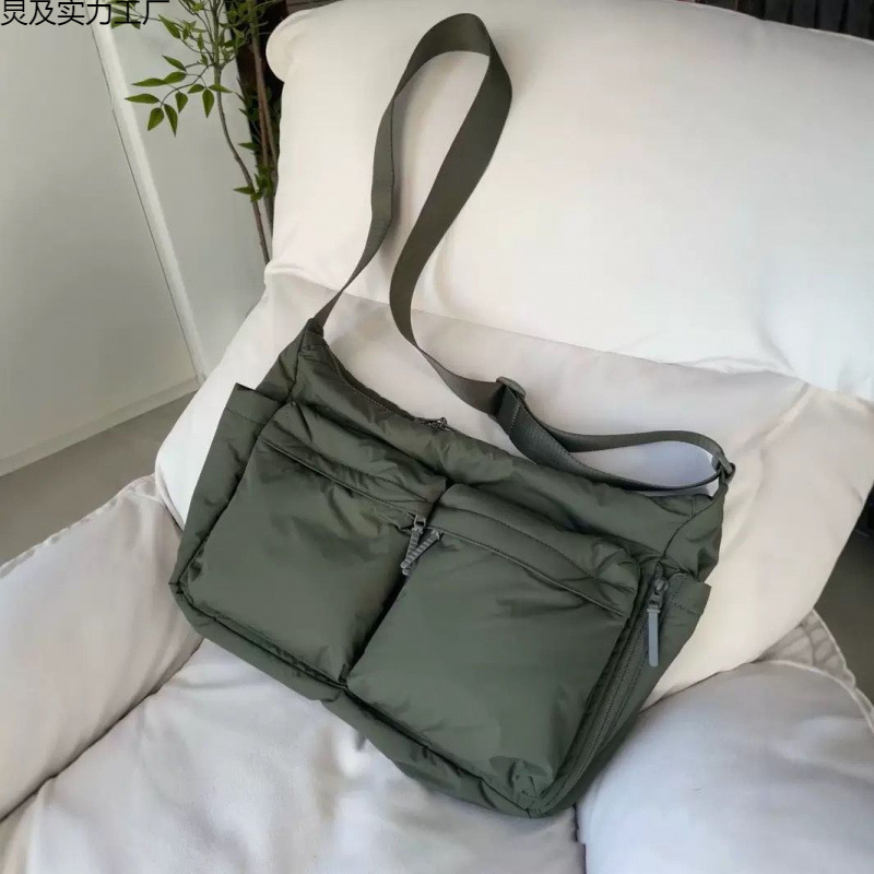 Spring and Summer Canvas Bags for Women, New Hot-Selling Women's Bags, Youjia High-End Single Shoulder Crossbody Bag, Light Luxury Niche Tote Bag