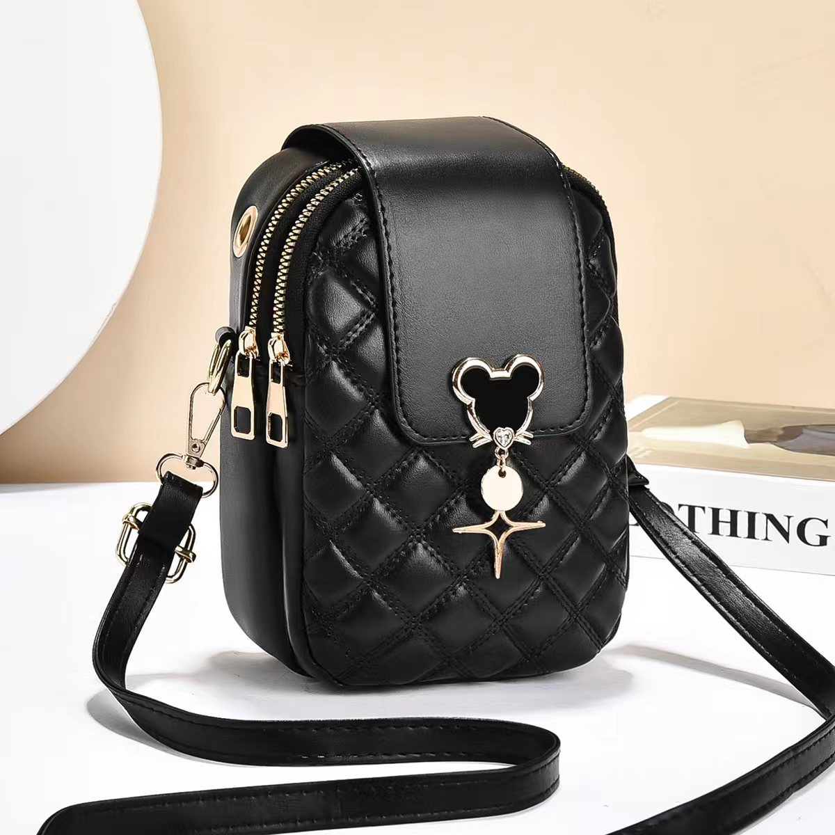 Mini exquisito bolso 2026 nuevo mochila de moda casual bolso de hombro diario versátil cross-bsgs