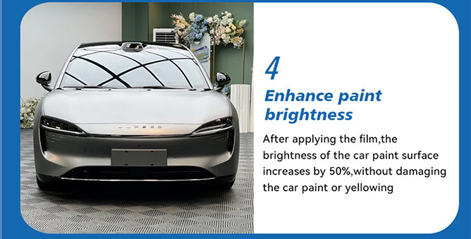 High-End Tpu Invisible Car Film, Thickened Ppf Car Paint Protection Film, Anti-Scratch, Imported Transparent Car Protection Film