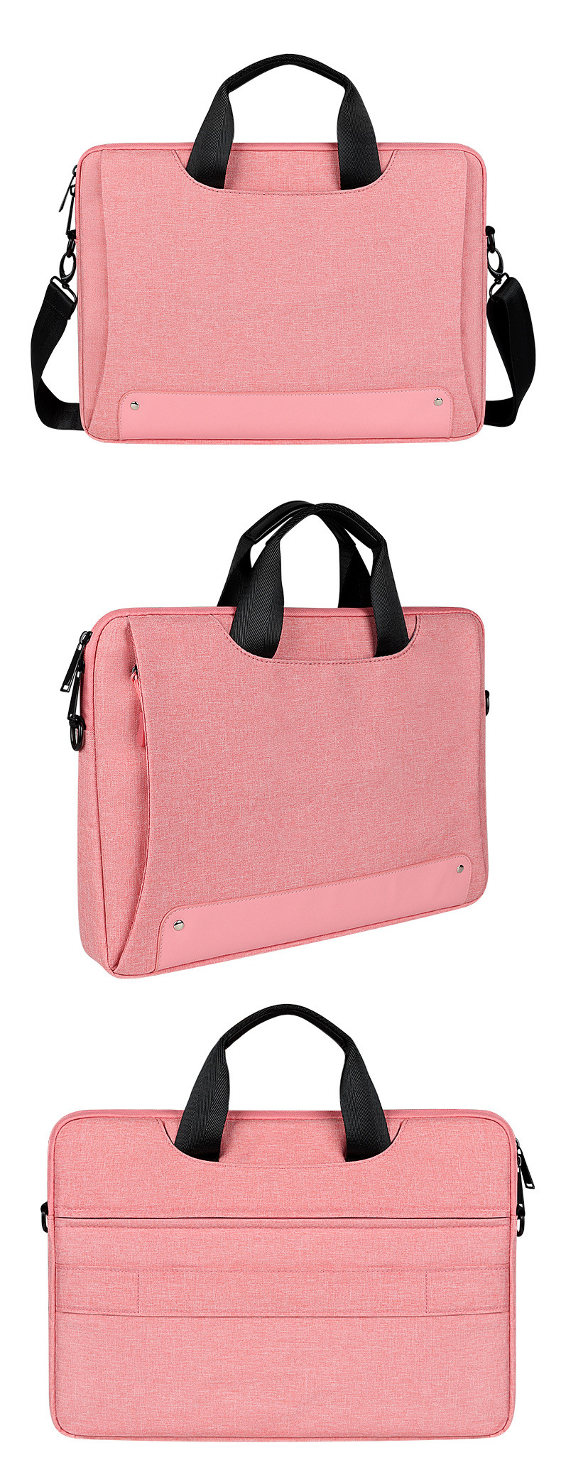 Wholesale single-shoulder portable laptop bags, waterproof briefcases, 131,415.6 inches, both men and women can print logos undefined