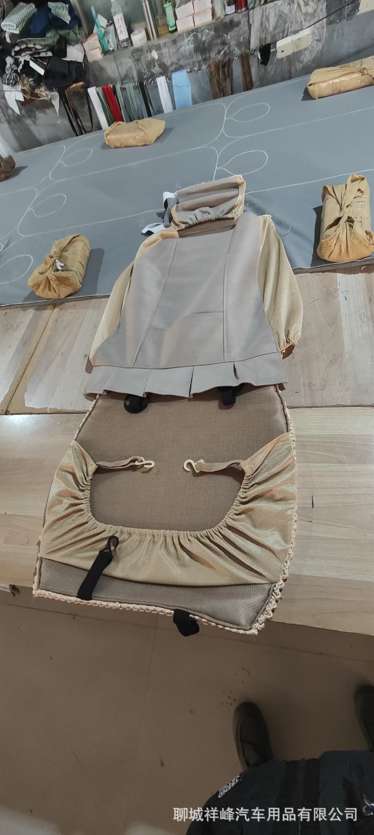 Summer car seat cushion, single seat, hand-woven ice silk seat cushion, linen all-season cushion, wholesale cross-border