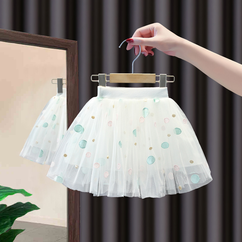 Girls' Skirt Short Skirt 2022 Summer New Fashion Mesh Skirt Princess Skirt Baby Girl Trendy Skirt Girls' Skirt Short Skirt 2022 Summer New Fashion Mesh Skirt Princess Skirt Baby Girl Trendy Skirt
