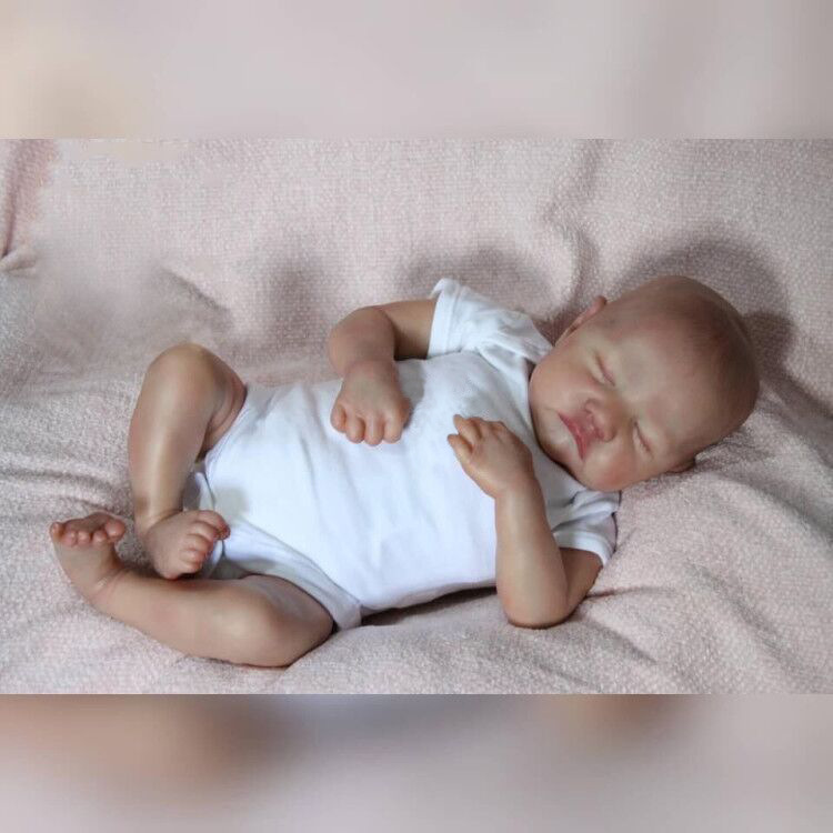 19 pulgadas reborn muñeca Levi lindo dormir Bebé transfronterizo suministro de comercio electrónico comercio exterior de una sola pieza entrega