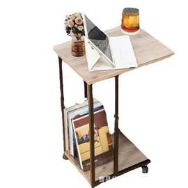 跨境批发沙发客厅家用茶桌置物架边几边柜边桌床头床边小茶几