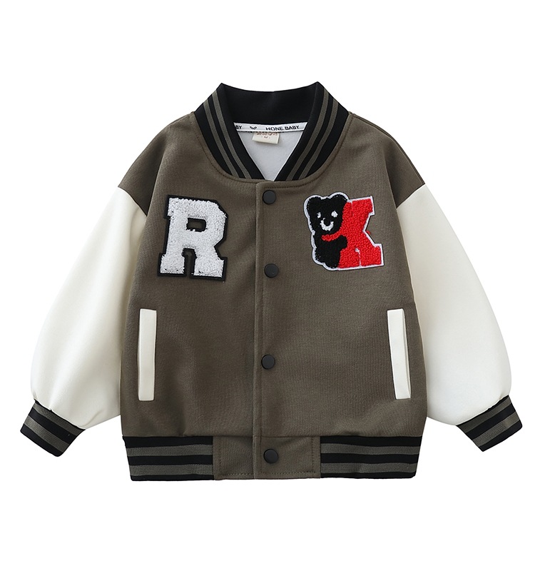 Jungen-Baseballjacke, Frühling und Herbst, Kinder-Herbstjacke, hübsche Jungen-Baby-Herbst_voghion.com
