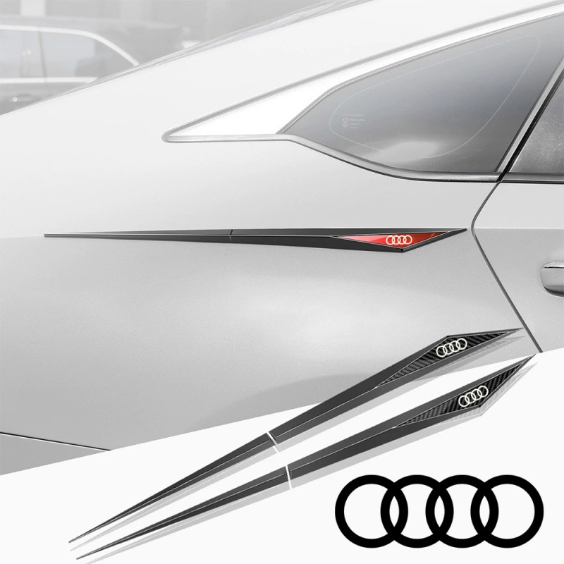 Автомобильный лезвие модной листовой пластины боковой этикеткой декоративной этикеткой автомобиля TPU мягкий материал модифицированный листовой лист специально для