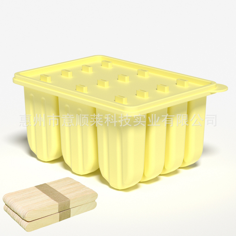 12 consecutive ice cream sticks [beige] [free 50 wooden sticks]