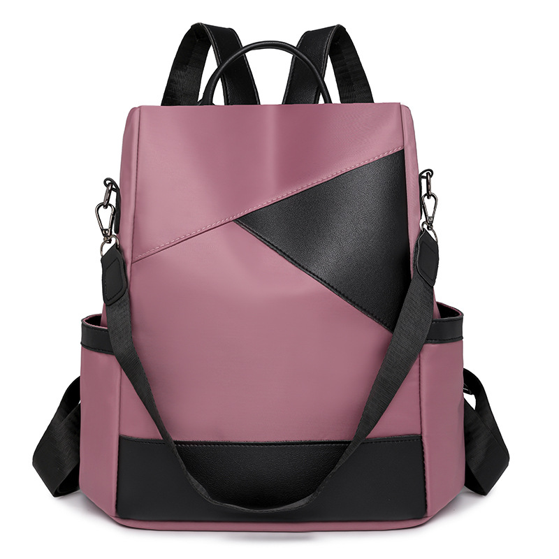 Comercio exterior nuevas señoras mochila antirrobo moda cuero suave mochila de viaje de gran capacidad moda mochila de un solo hombro de moda de doble uso