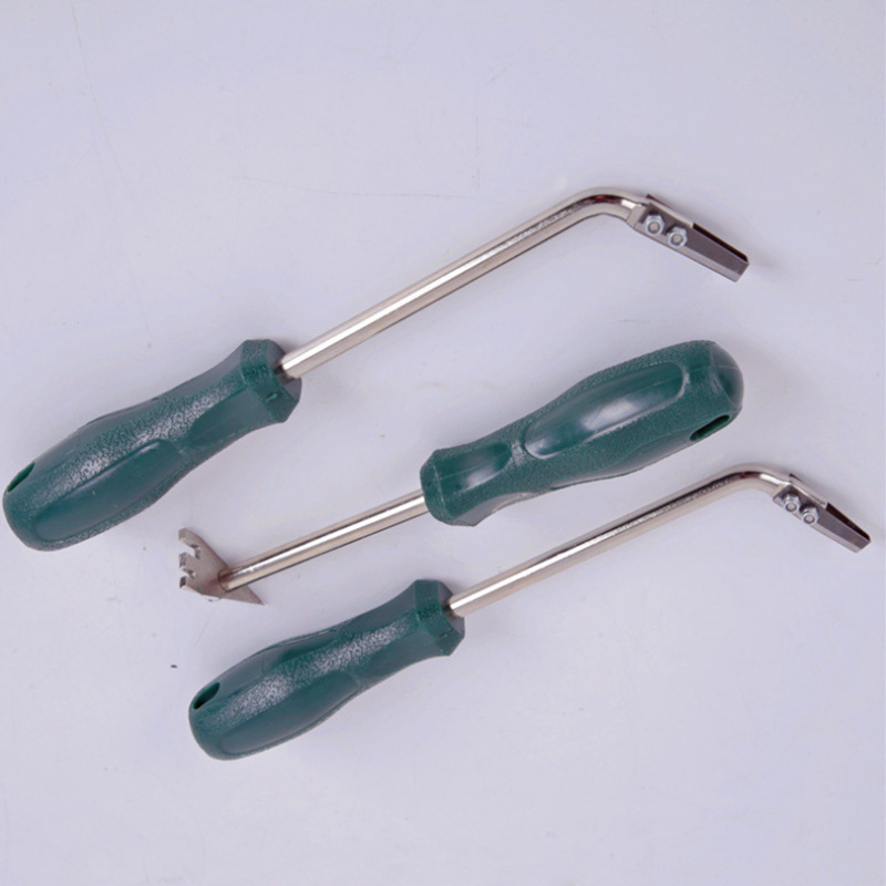 T01 un mango en forma de cuchillo de goma transparente lámpara de automóvil transformación de cuchillo de goma fría herramienta de transformación de automóviles