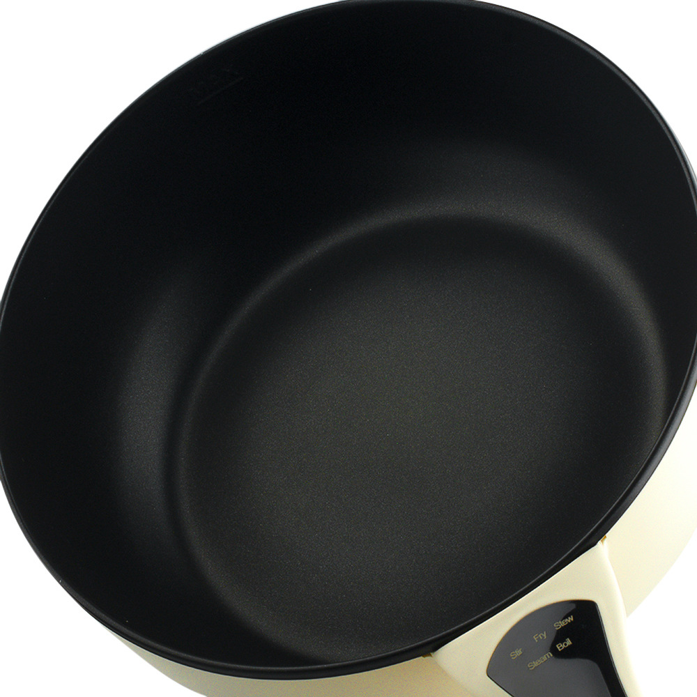 Multifunctional Electric Hot Pot With Steamer And Non-stick Pan_voghion.com