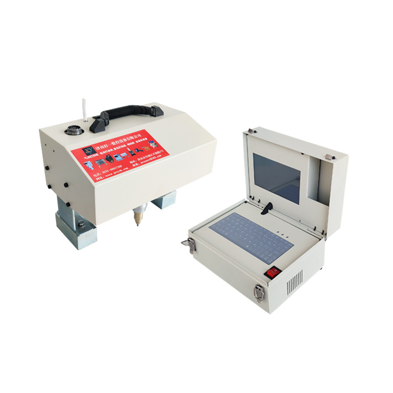 Xuanyi Máquina de marcado eléctrica portátil Máquina de grabado de metal Máquina de codificación de marco de placa de acero Máquina de codificación VIN de viga de automóvil