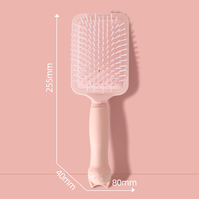 핑크 큰 보드 빗