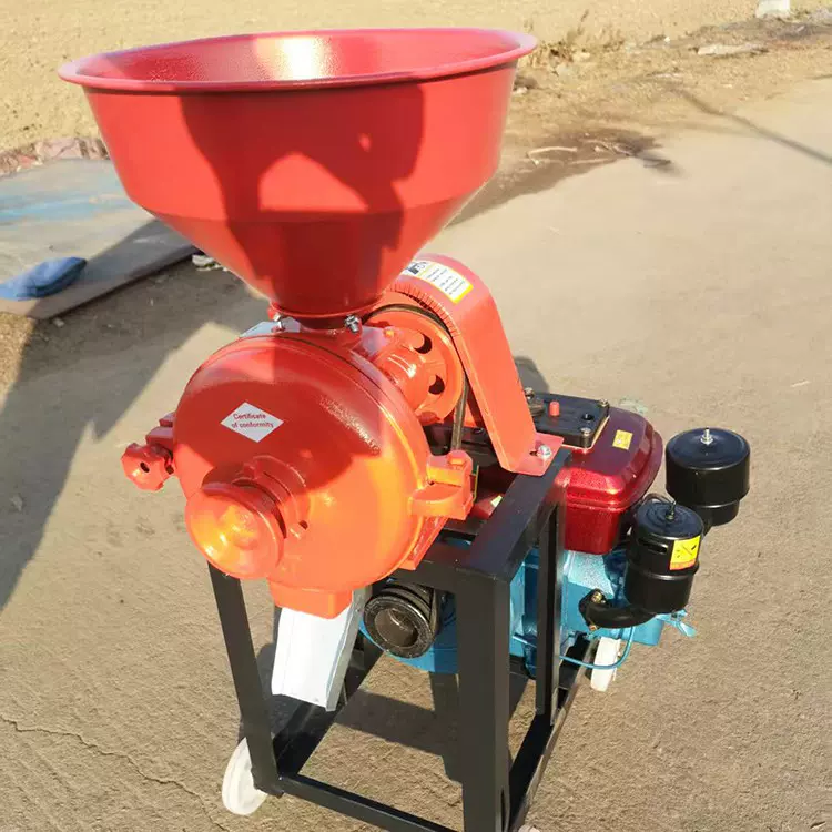 五谷杂粮磨粉磨浆机干湿两用玉米黄豆磨粉机粉碎机粗细可调玉米粉