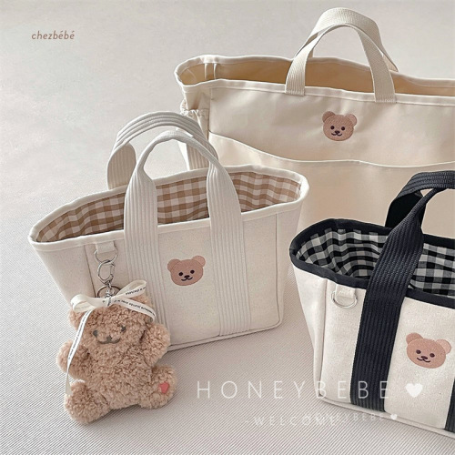 Bear Korean Mummy Bag Insulated Picnic Bag Insulated Bag Lunch Bag Handbag