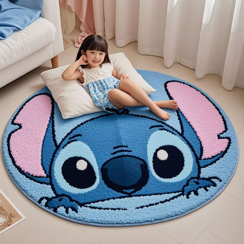 円形のスティッチはカシミヤのじゅうたんをまねています。|undefined