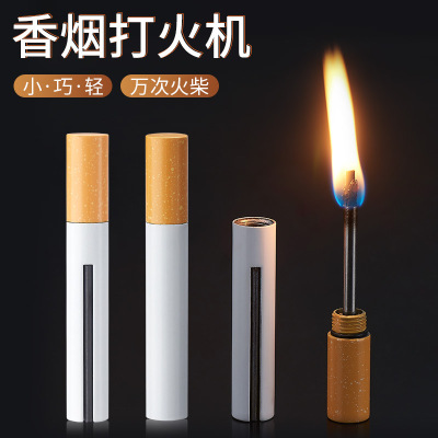厂家直销万次火柴创意防风防水万次火柴迷你型打火机批发|ms