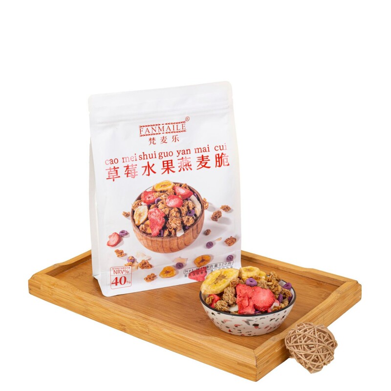 Strawberry Fruit Oatmeal Crisp Nutritious Breakfast Oatmeal Full Meal Replacement Cereal Low Calorie Breakfast Ready-To-Eat Oatmeal Strawberry Fruit Oatmeal Crisp Nutritious Breakfast Oatmeal Full Meal Replacement Cereal Low Calorie Breakfast Ready-To-Eat Oatmeal