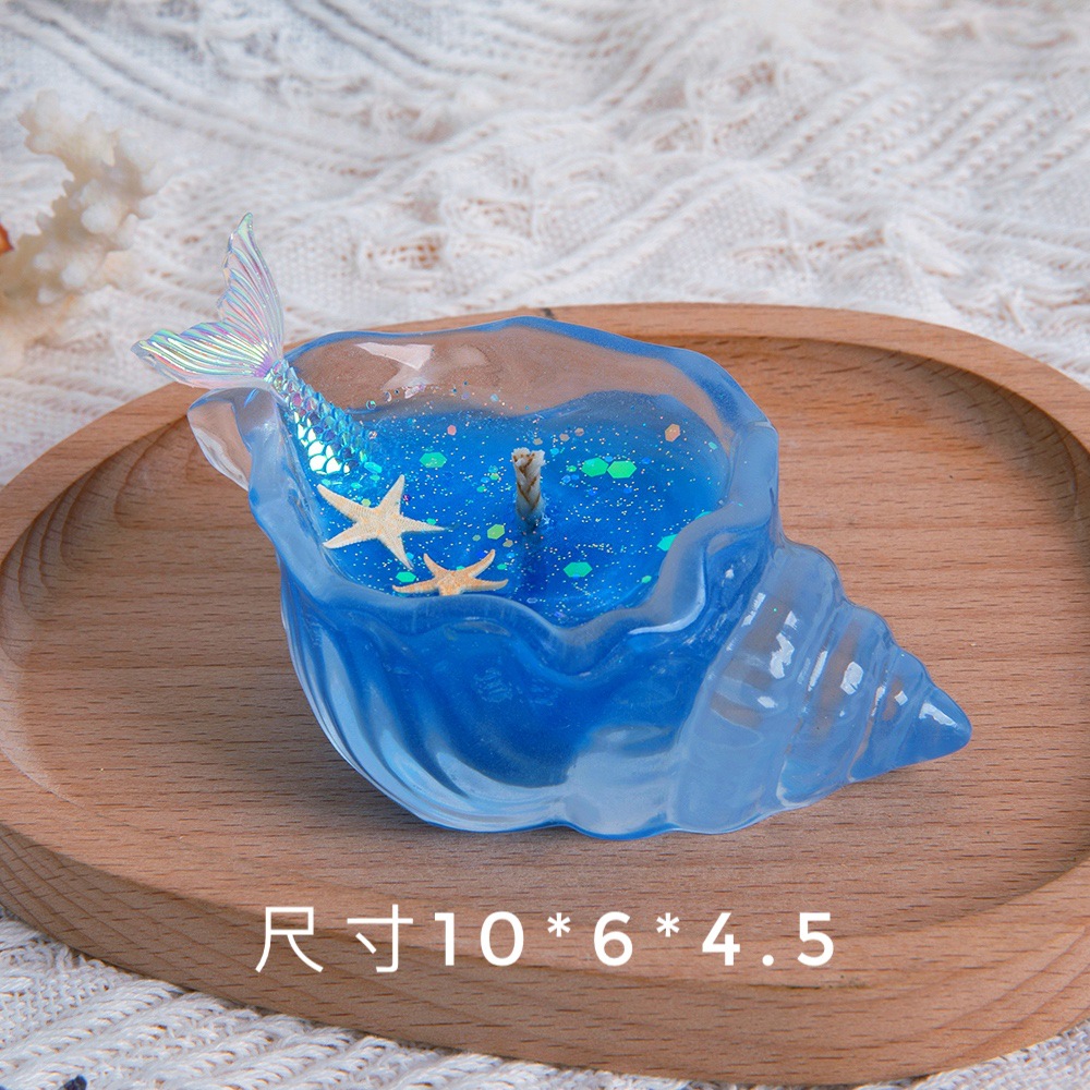 작은 하늘색 - 이중 별 물고기 꼬리