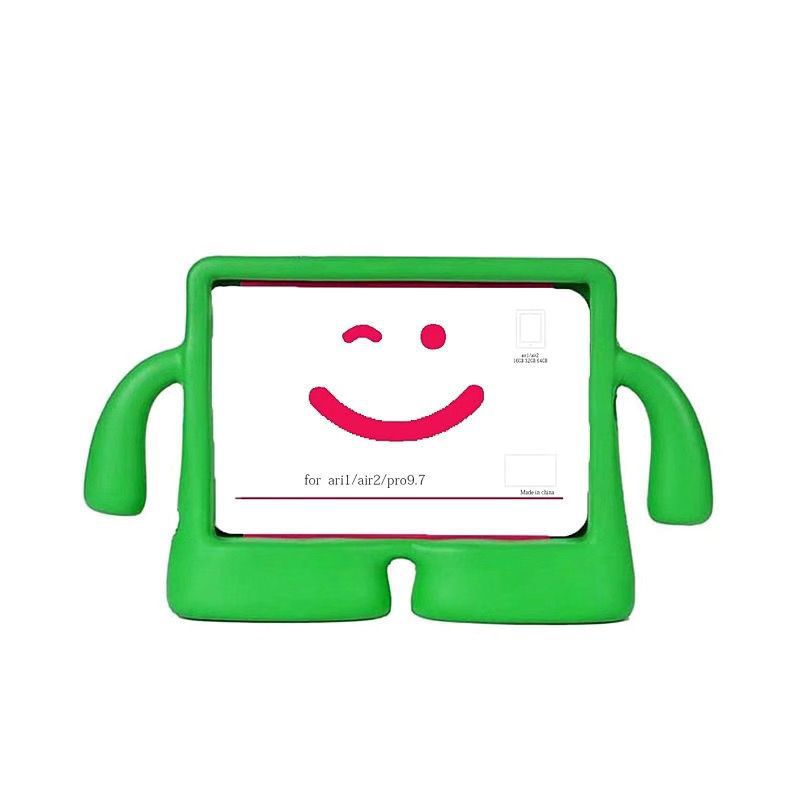 iPad de 11 pulgadas cubierta mini6 / 7 a prueba de caídas 10.2 / 9.7 / air3 / Air7 / pro11 color caramelo de dibujos animados