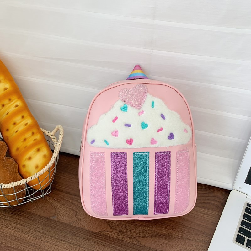 Caricatura lindo panda gigante mochila para niños y niñas, mochila para bebés de jardín de infantes, nueva mochila para niños de nubes de color