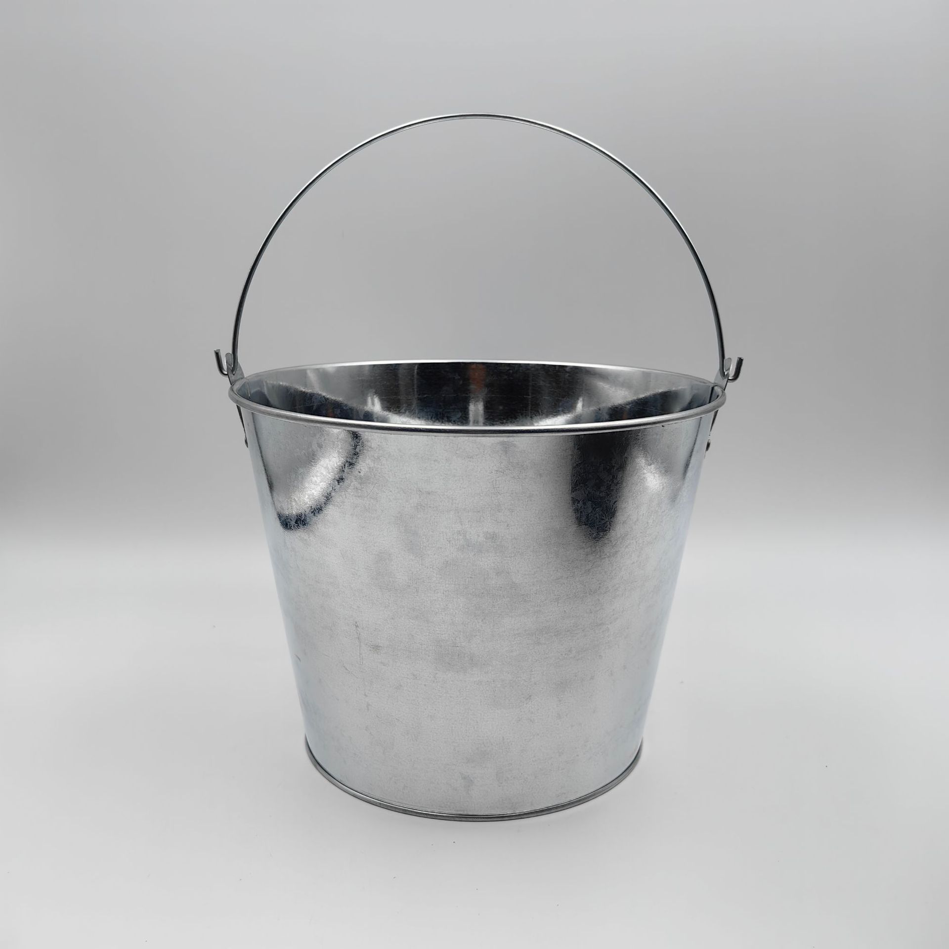 Galvanized natural color bare barrel