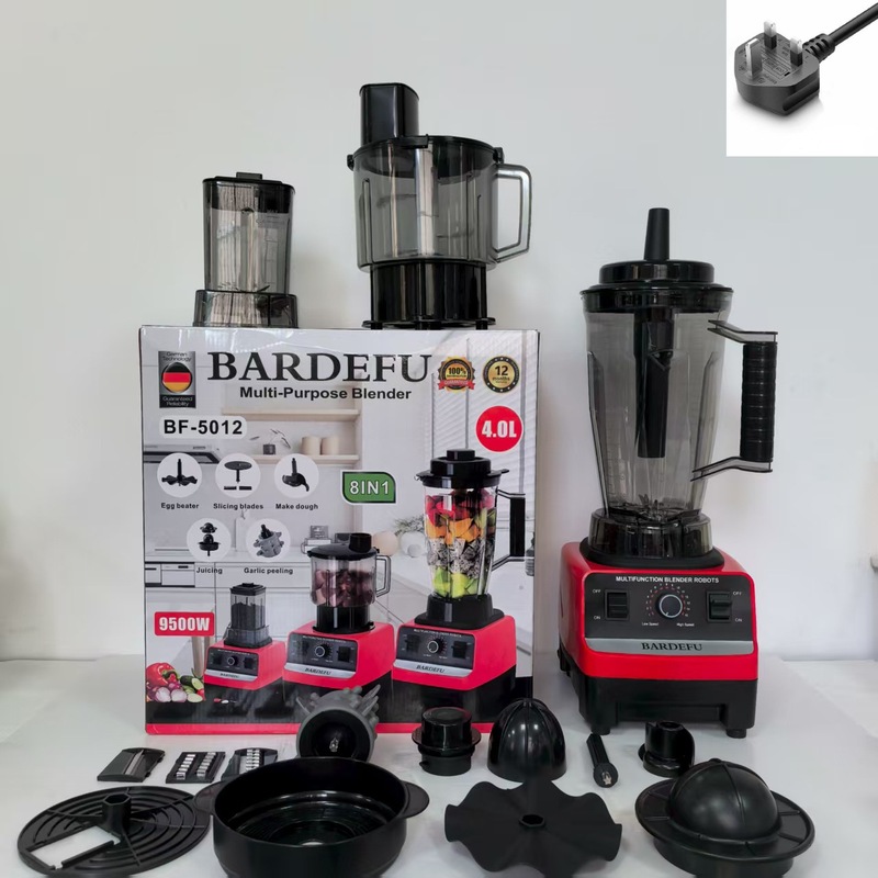 8in1blender纯铜4L跨境搅拌机商用不锈钢大功率绞肉碎冰榨汁机|undefined