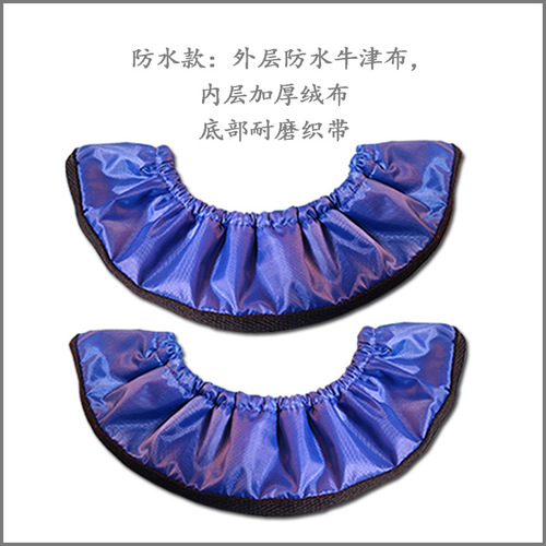Figure skating blade covers, hockey skate guards, figure and speed skating blade protectors—one-size-fits-all ice skate blade covers designed to prevent hand cuts.