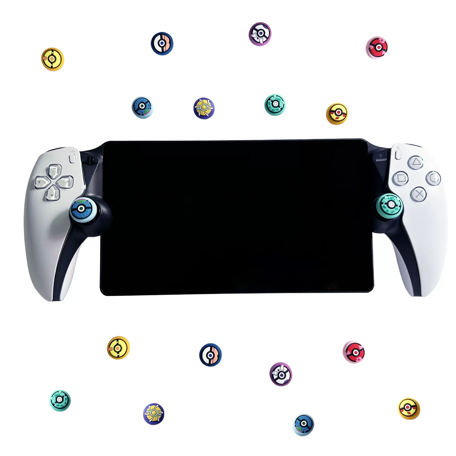 PS5串流掌机PS5 Portal游戏机摇杆帽保护套游戏配件环保硅胶防滑