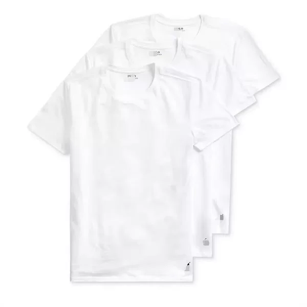 Polo Cross-Border Pony Embroidery Classic Style Pure Cotton 230g T-Shirt Undershirt 1 Piece Round Neck a