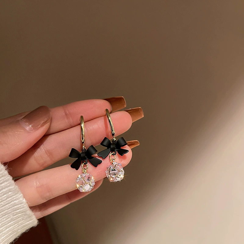 Свежая серебряная игла, серьги, аксессуар, украшение в цветочек