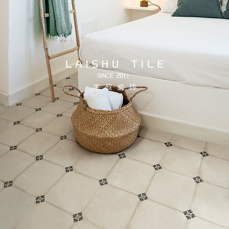 Плитка для пола Foshan, французский ретро стиль, маленькая, для кухни, ванной, ресторана, входа, кафе, балкона, нескользящая.