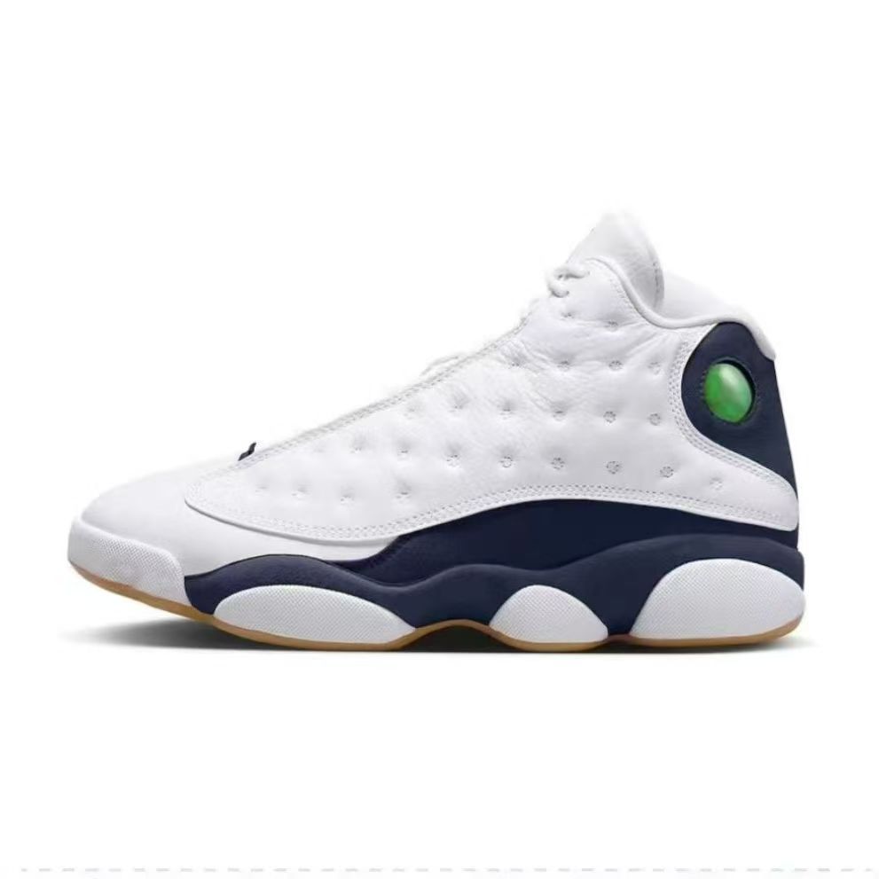 AJ13-화이트 다크블루