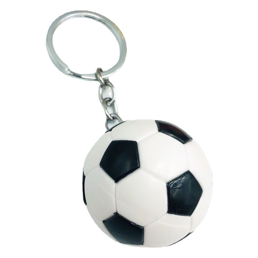 Llavero con colgante de réplica en miniatura de fútbol, baloncesto, rugby, decoración deportiva, regalo para fanáticos, transfronterizo