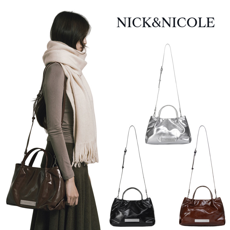 Nick&Nicole Korean 2026 Spring Designer Brand 25 Winter New Versatile Crossbody Handbag Nick&Nicole Korean 2026 Spring Designer Brand 25 Winter New Versatile Crossbody Handbag
