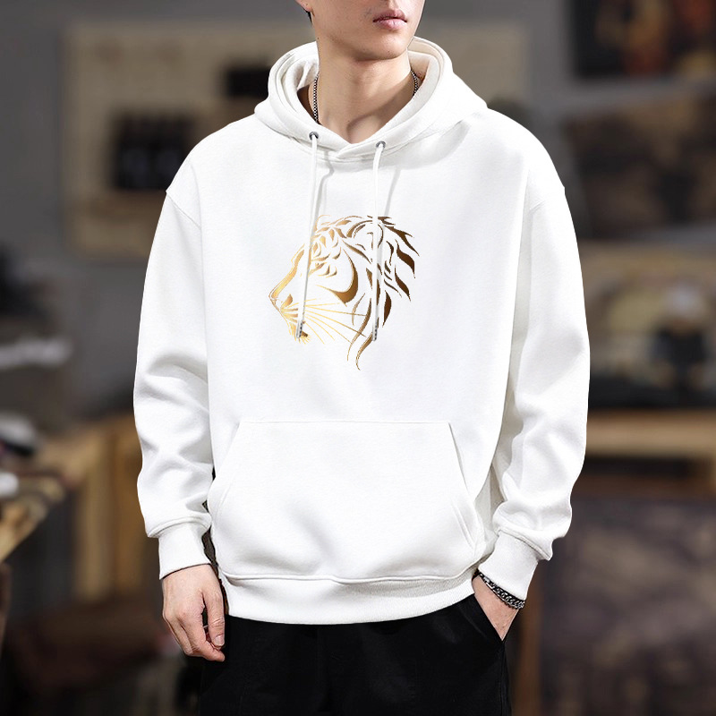 Suéter hombre encapuchado primavera y otoño estilo americano pesado pesado invierno más chaqueta de terciopelo nuevo abrigo de hombre de otoño